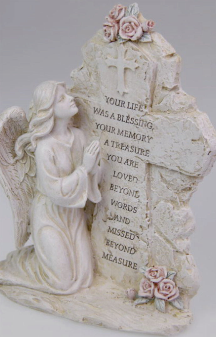 memorial angle statue, memorial gift