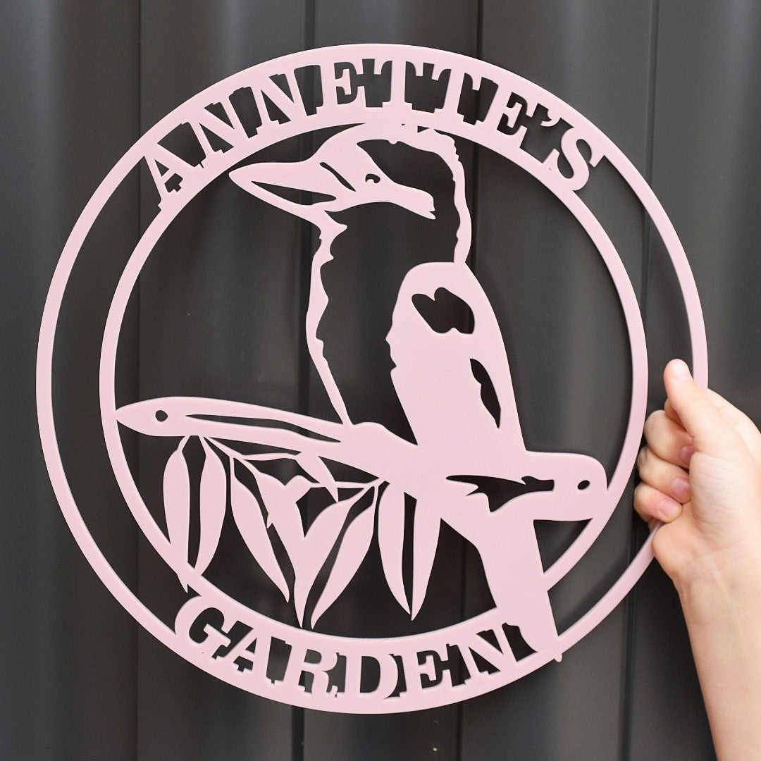 personalised garden sign