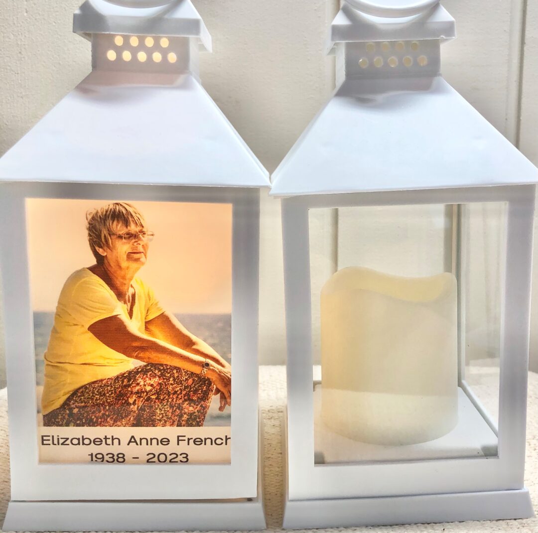 memorial lantern, memorial gift