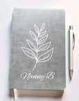 A5 Leatherette Notebook - Leaf