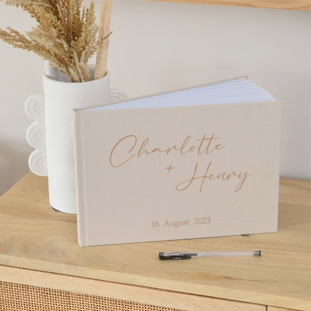 linen-cover-guest-book 