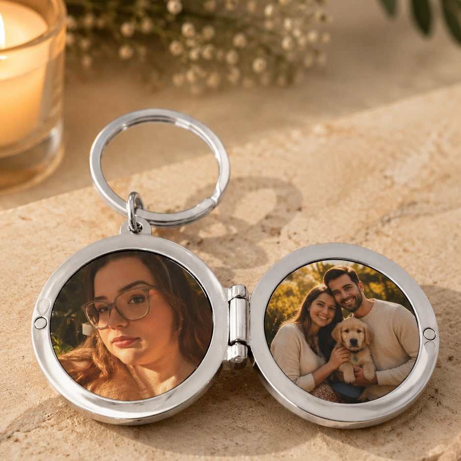 locket key chain