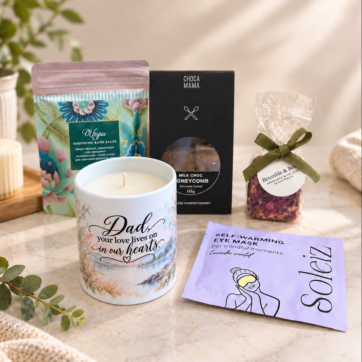 loss of father sympathy gift hamper