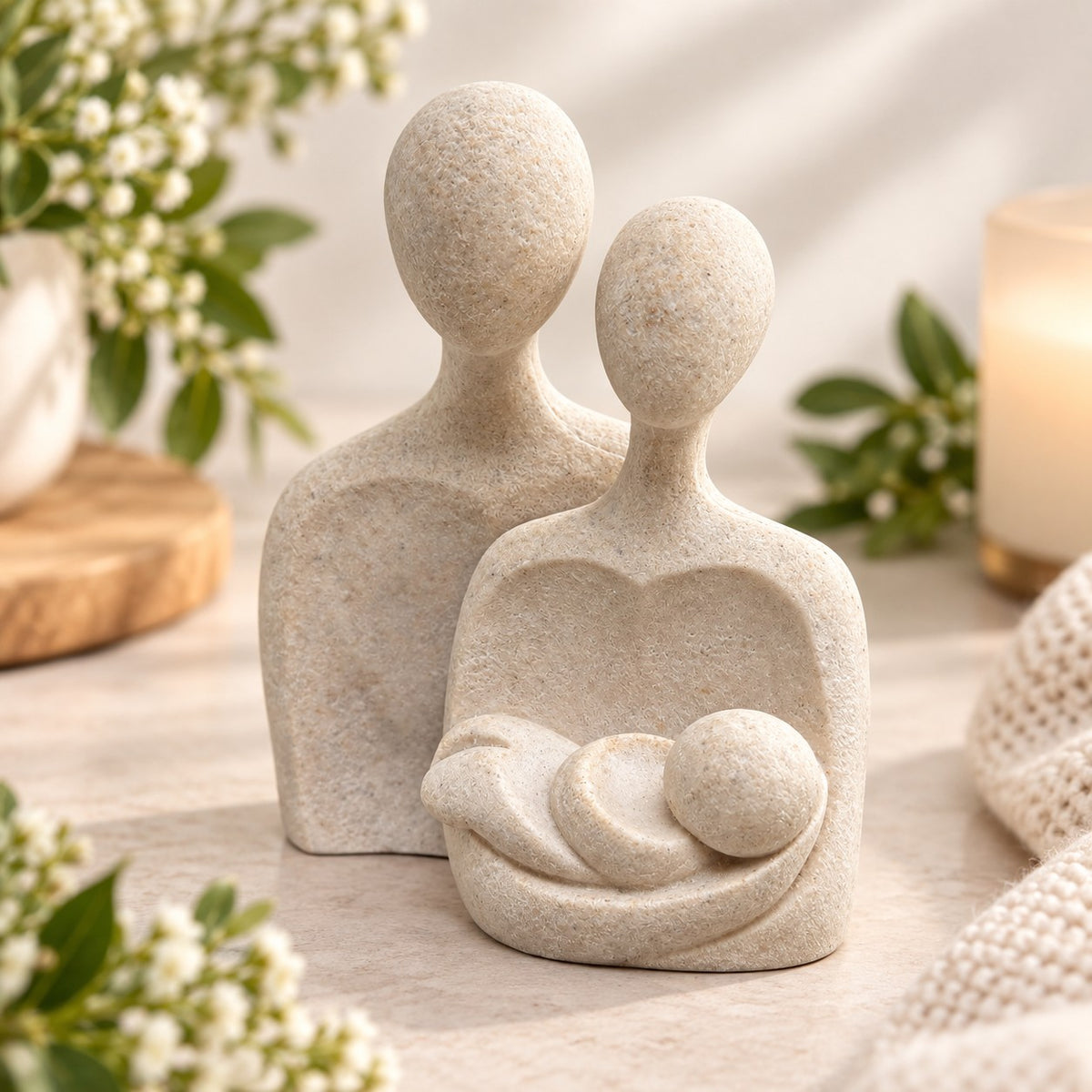 baby loss memorial statue