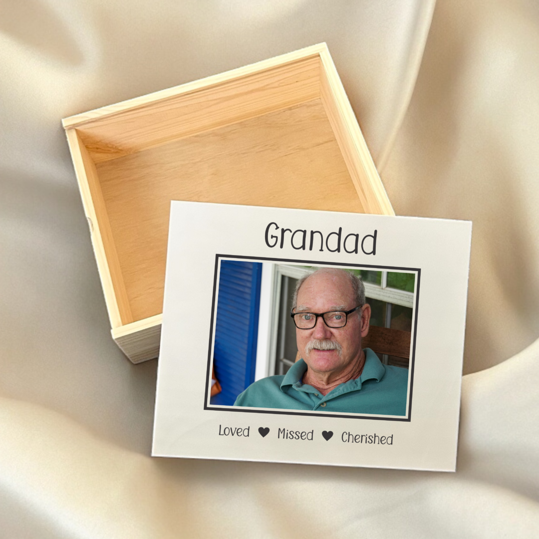memorial keepsake box