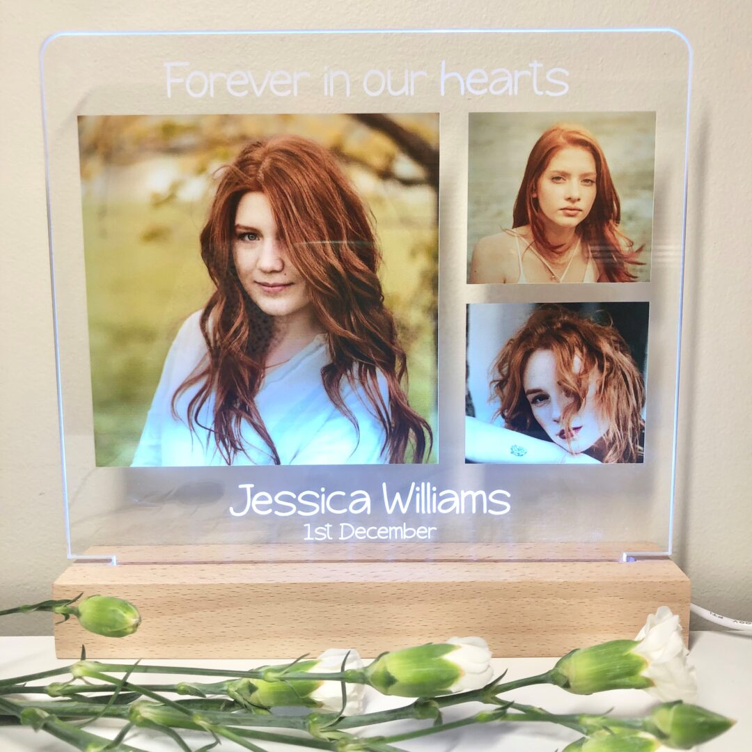 memorial photo gift, memorial collage