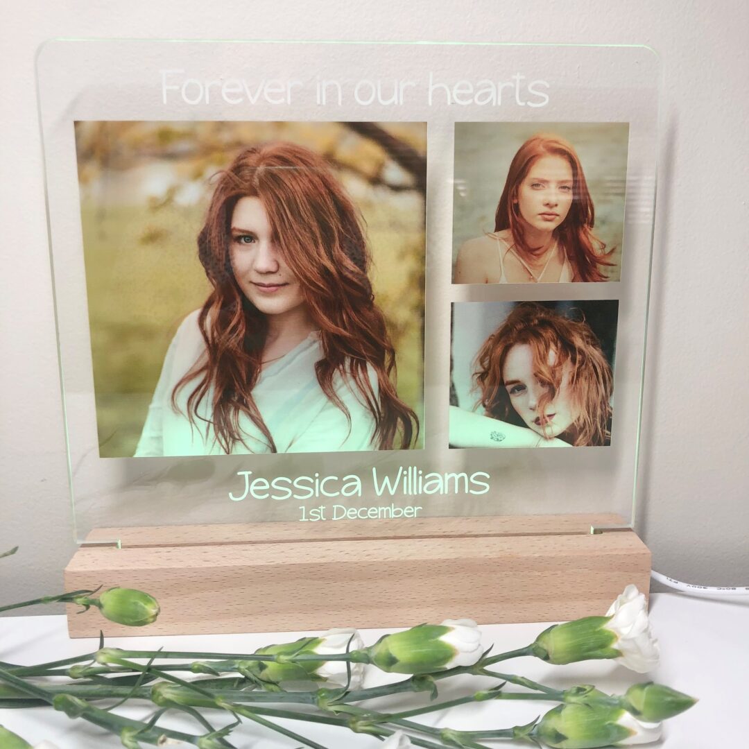 memorial photo gift, memorial collage