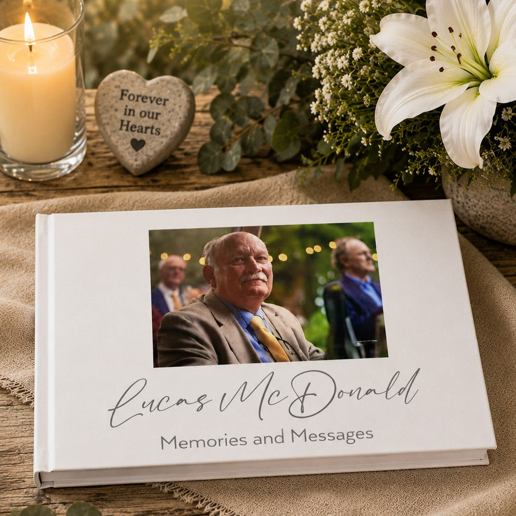 funeral book