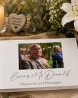 funeral book