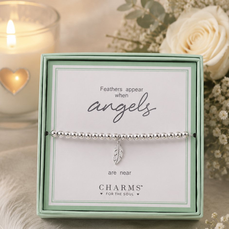 memorial angel bracelet