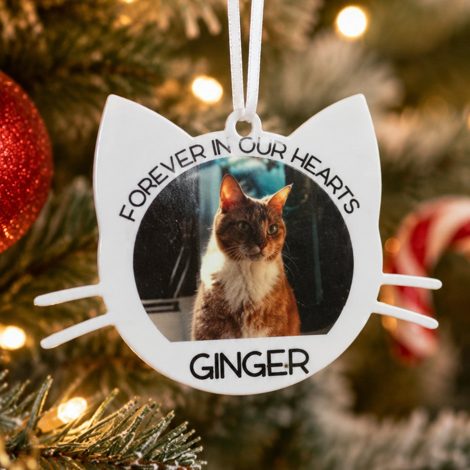 memorial cat ornament
