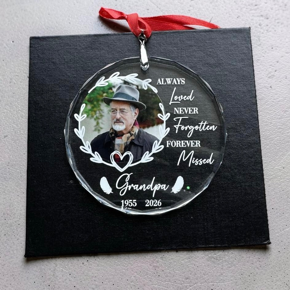 memorial christmas ornaments