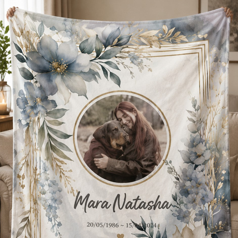 memorial keepsake blanket
