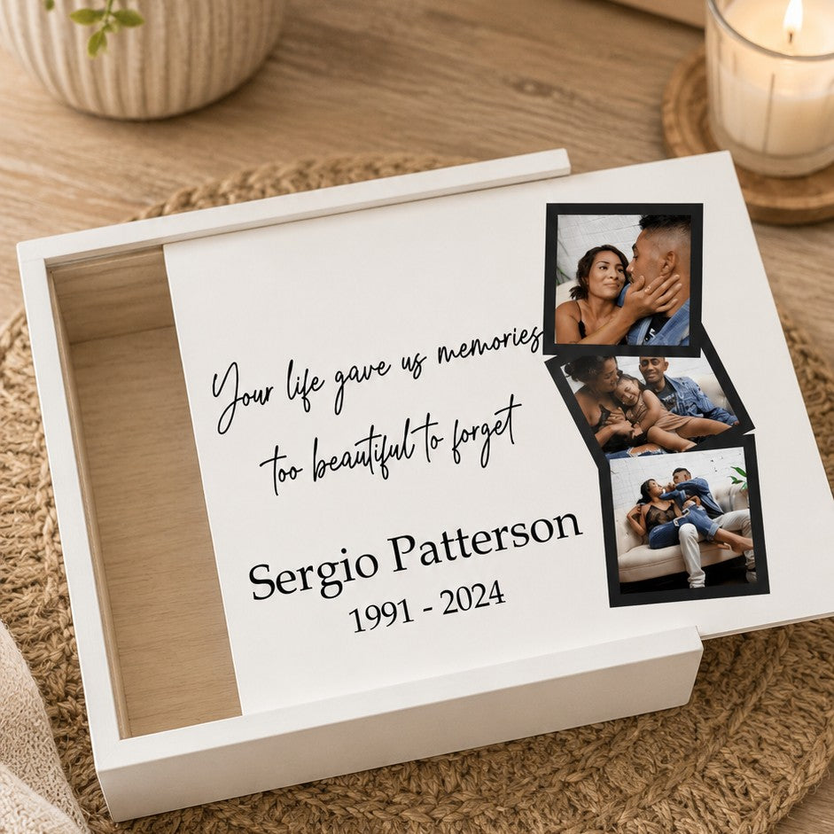 memorial keepsake box