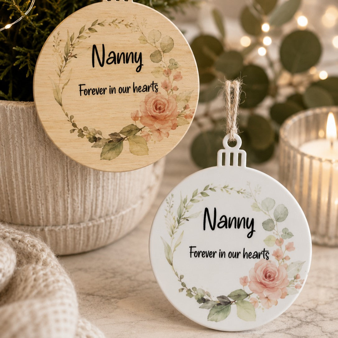 memorial ornament for nan