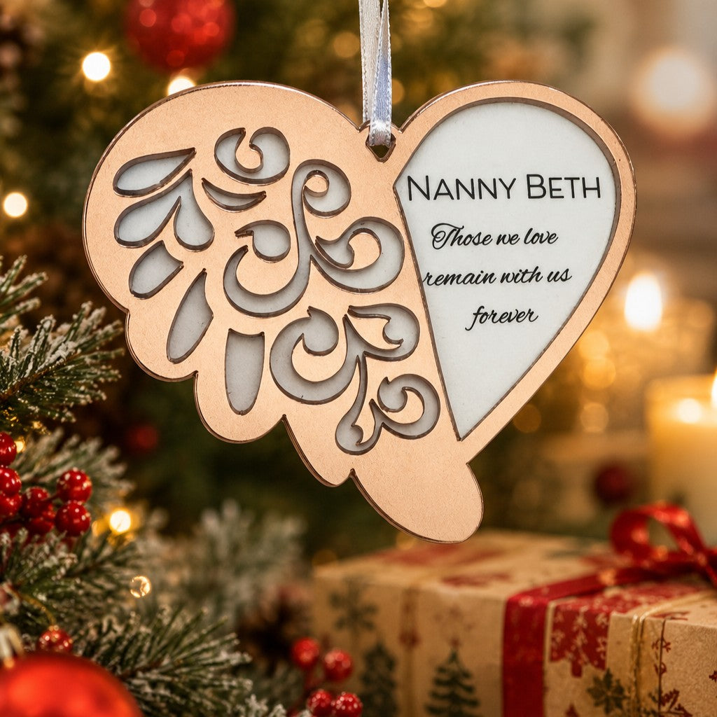 3D memorial ornament

