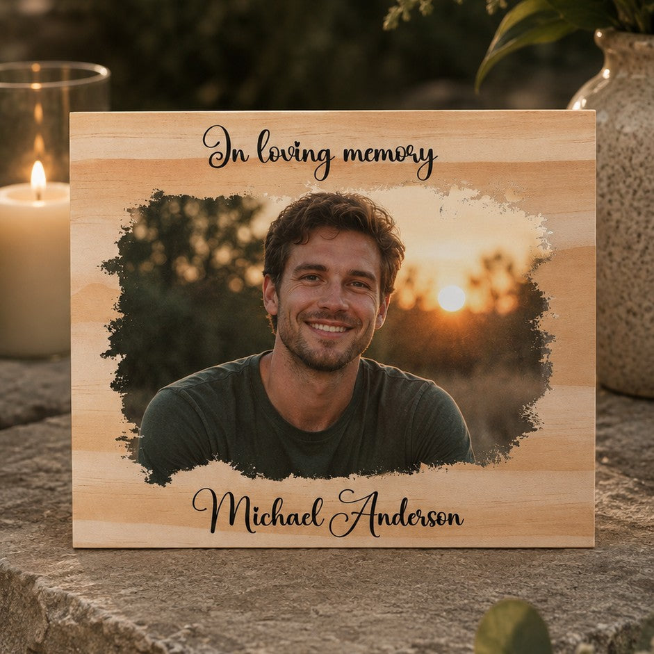 custom message photo block