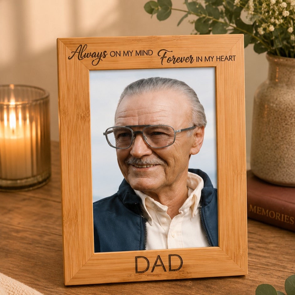 custom memorial photo frame