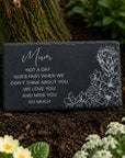 custom wording slate plaque