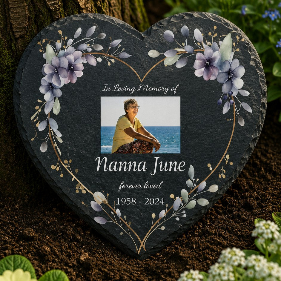 Memorial slate marker