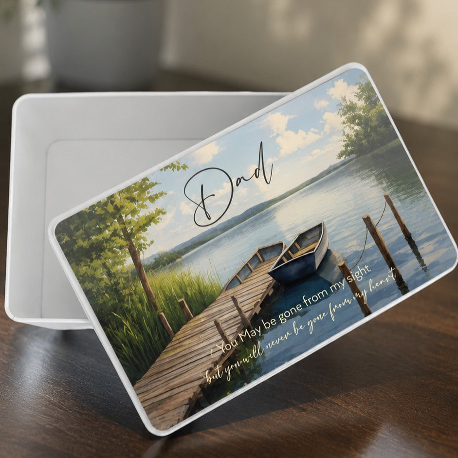 memorial keepsake tin
