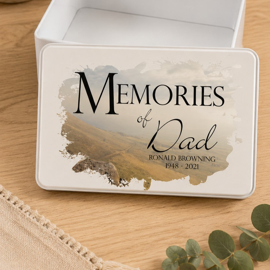 keepsake box for memorials