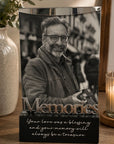 memorial photo frame