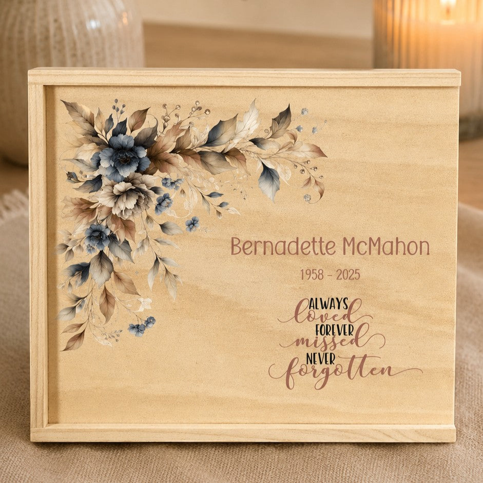 memorial keepsake box