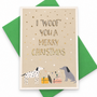 merry christmas card