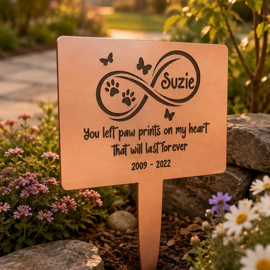 pet memorial garden sign