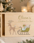 wooden xmas box