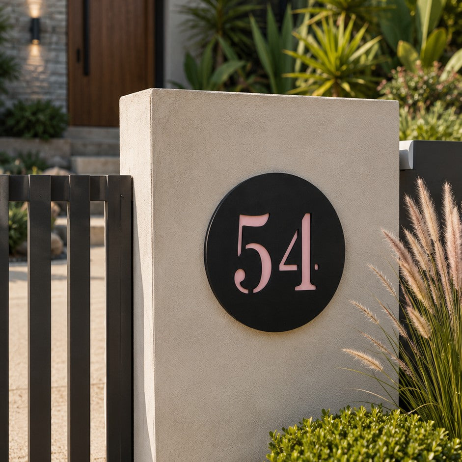 house numbers
