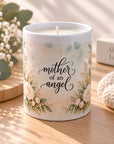 Mother of an angel memorial candle