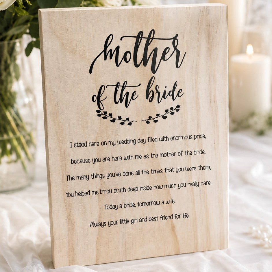 gift for mother of the bride