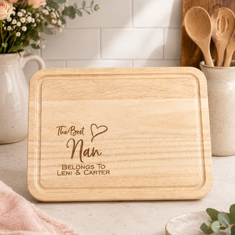 personalised chopping board