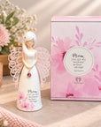 mum angel statue