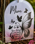 mum memorial garden sign
