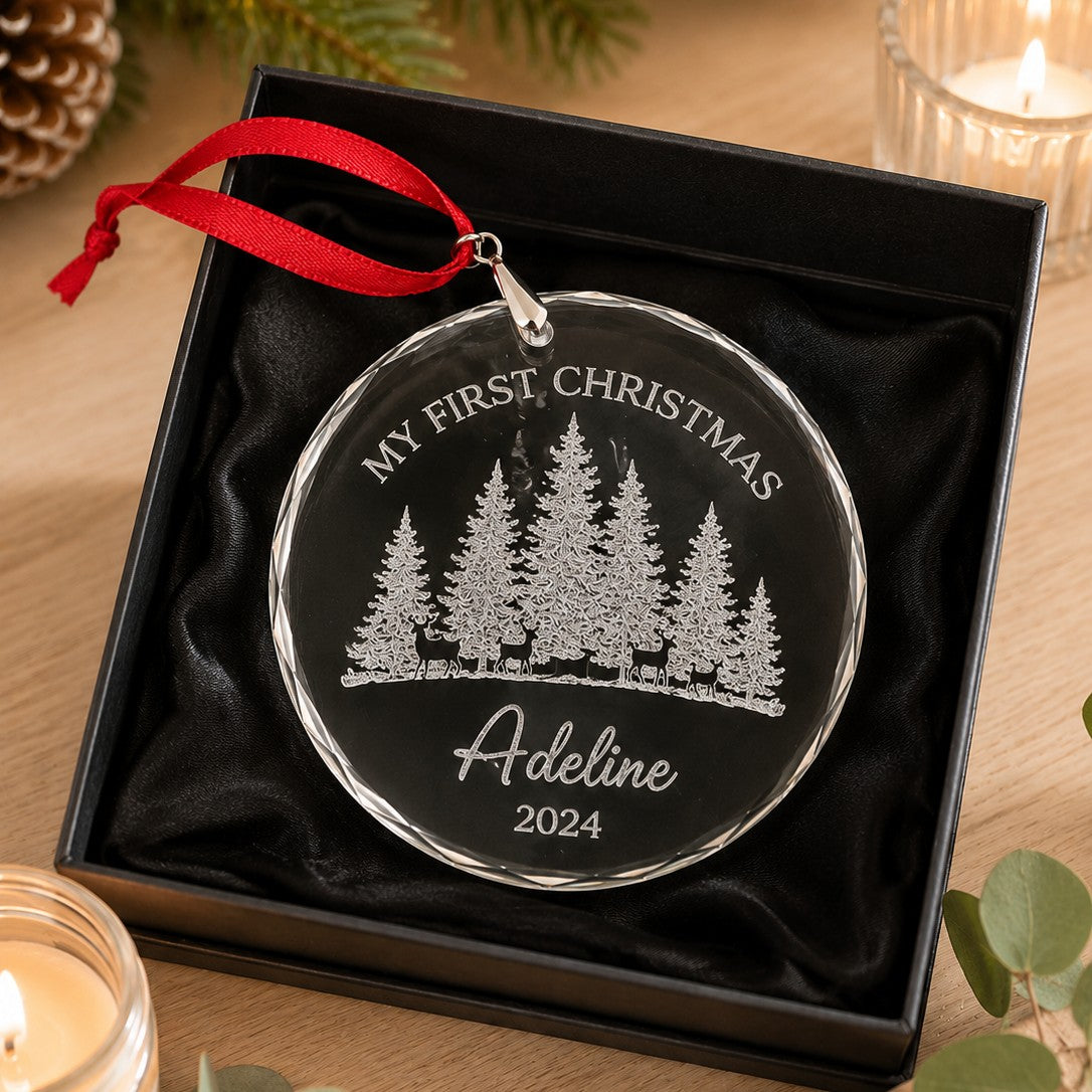 baby's 1st christmas ornament