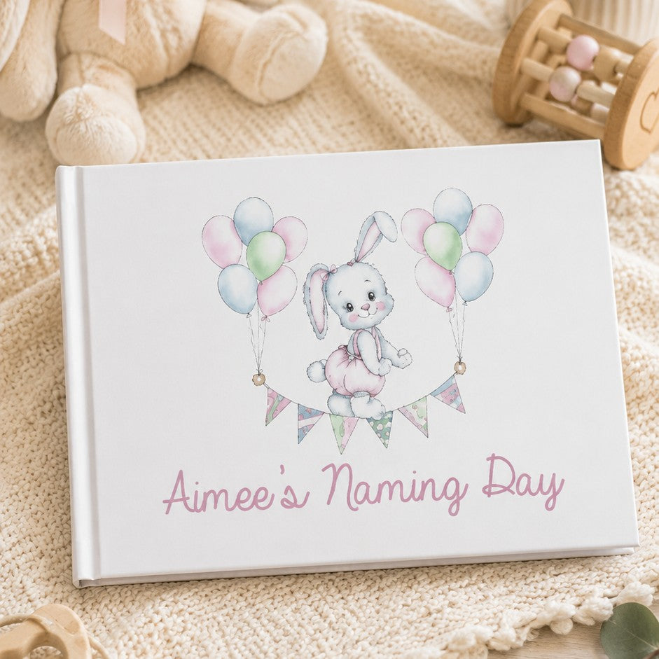 baby naming day guest book