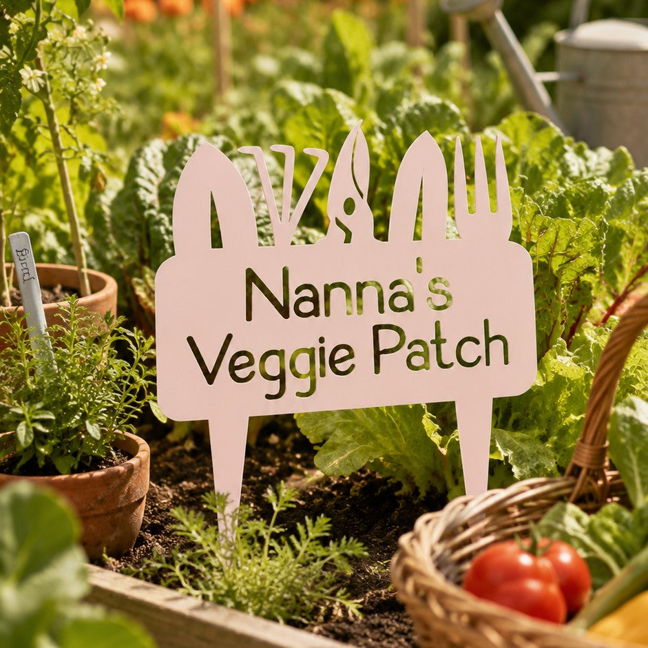 custom garden sign