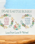 personalised Easter Bunny plate