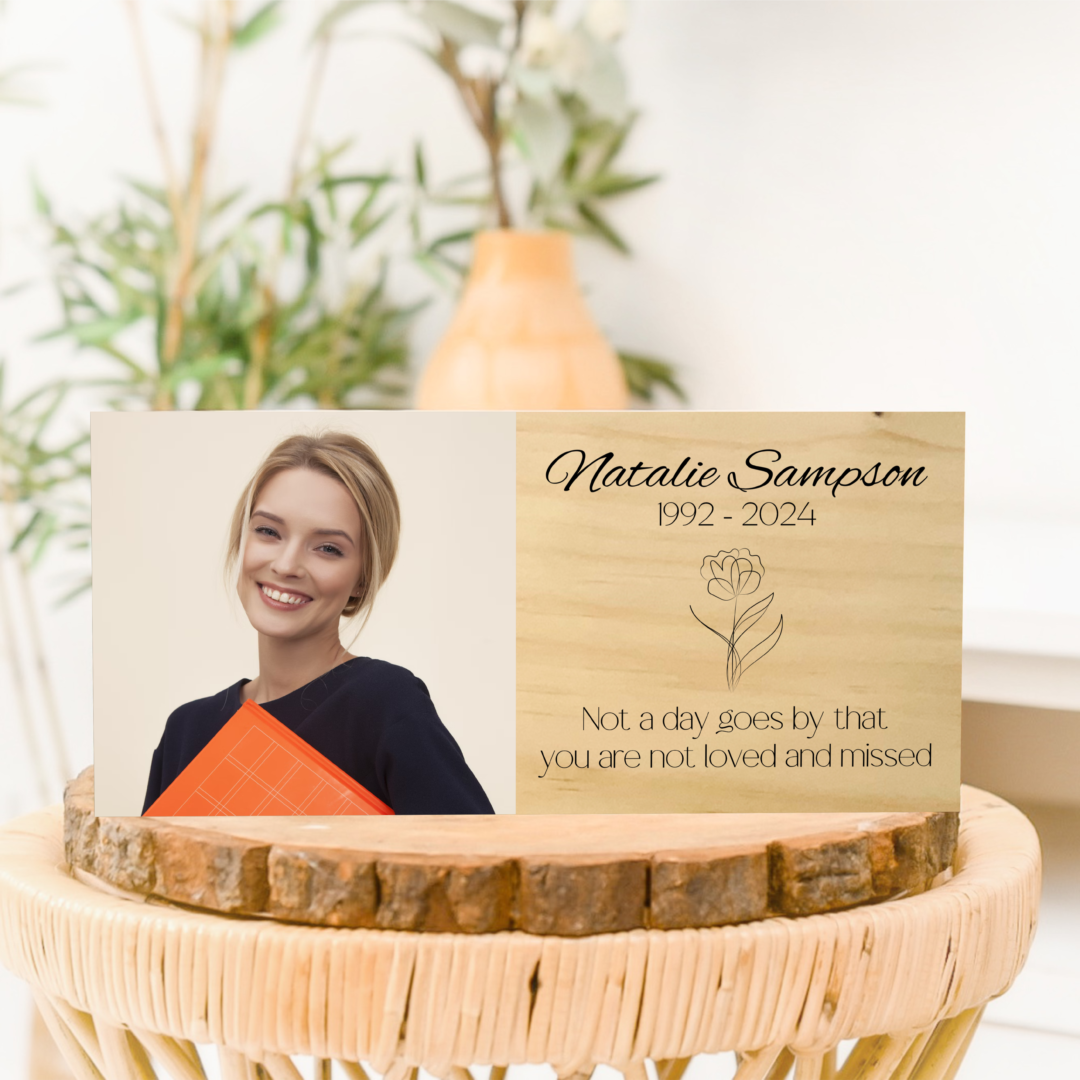 Memorial Plaque, Sympathy Gift