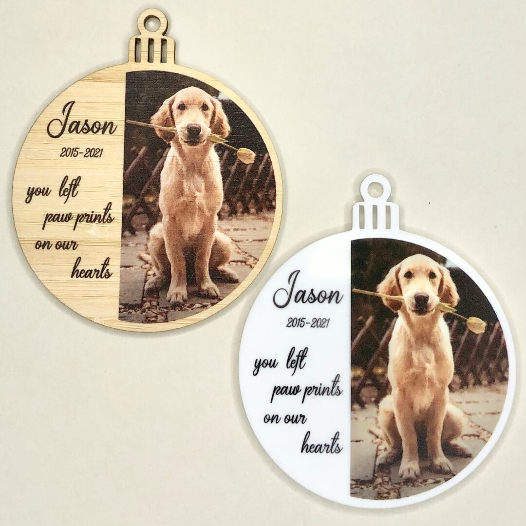 Personalised ornament