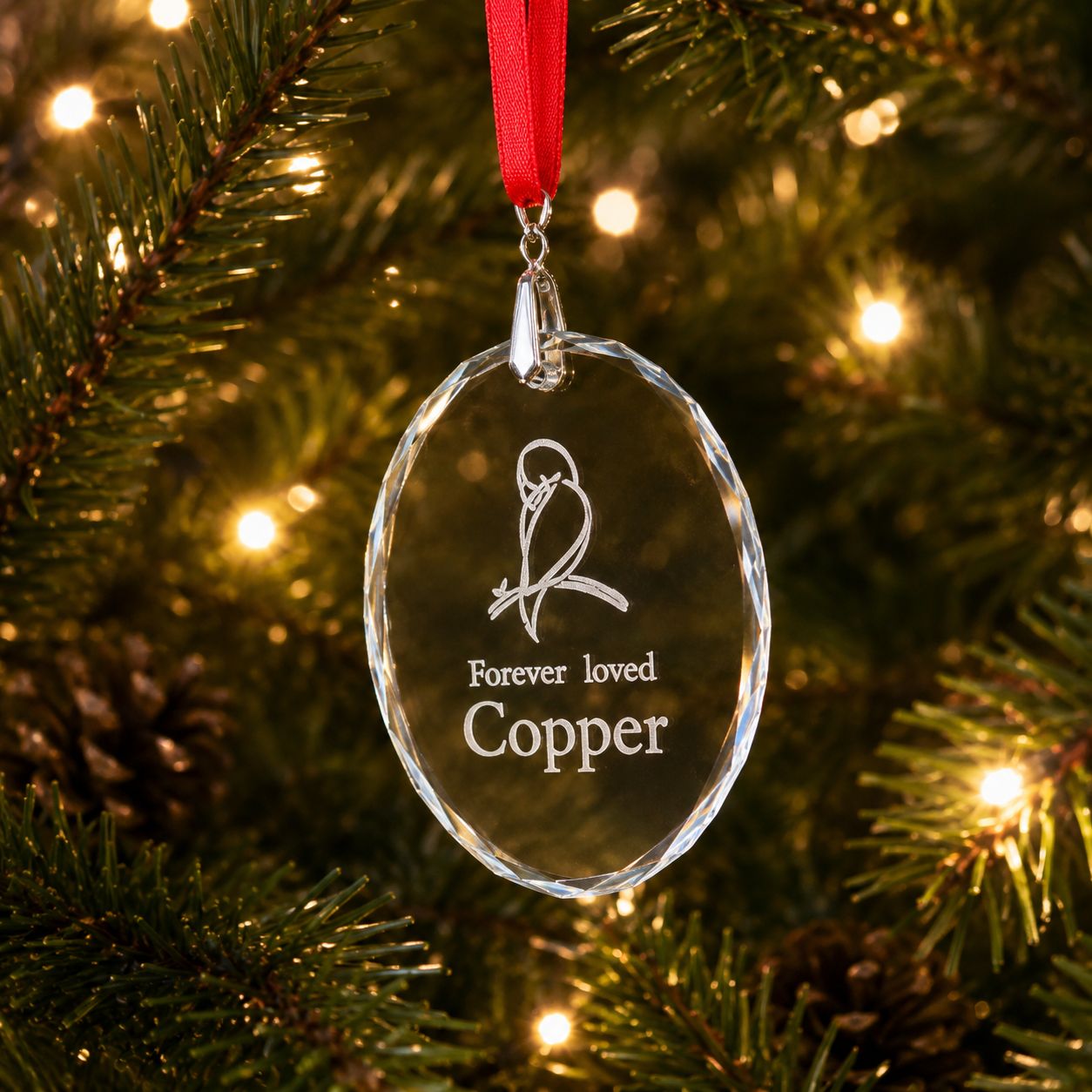 pet ornament for remembrance