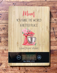 printed kitchen scales