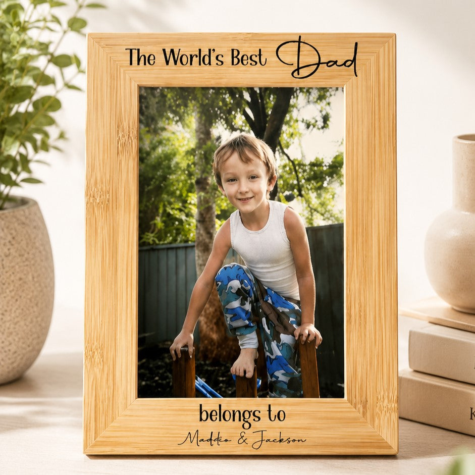 Personalised photo frame