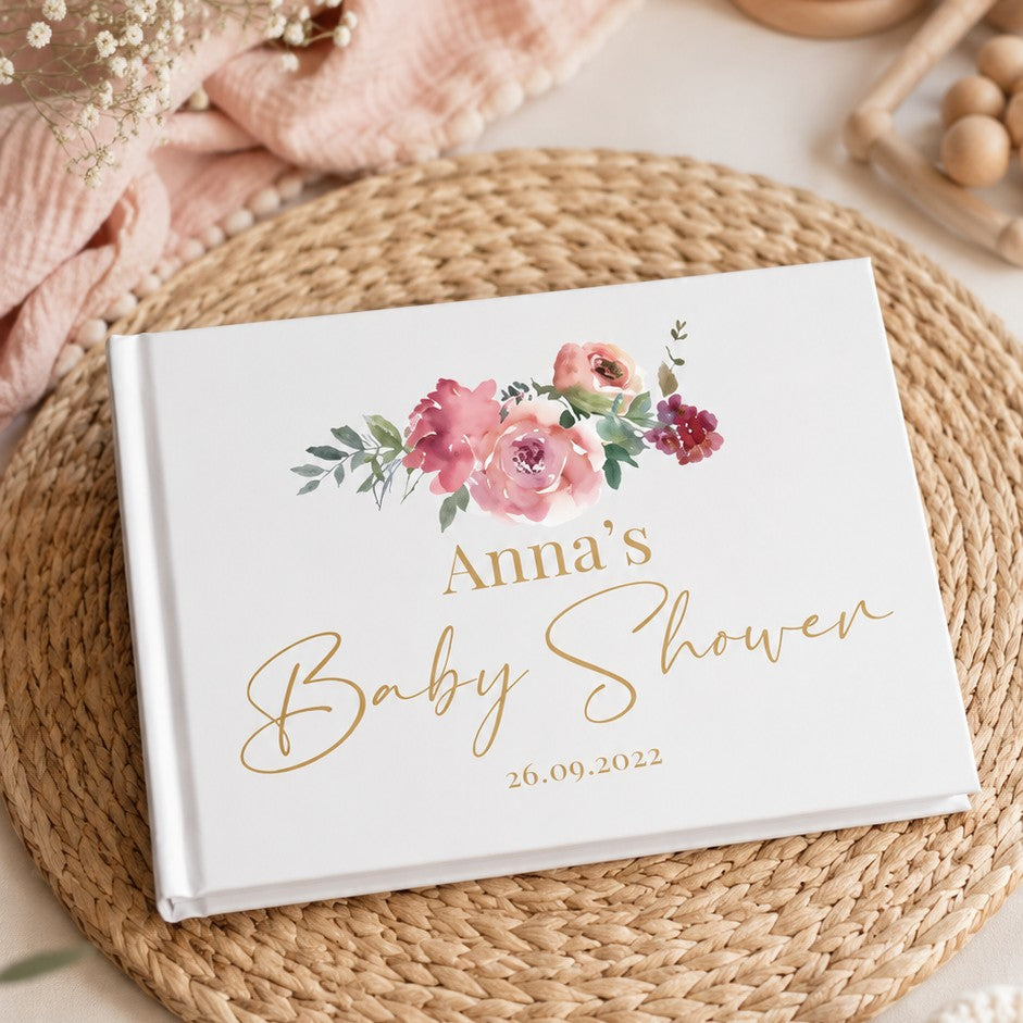 baby shower guest book
