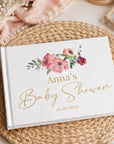 baby shower guest book