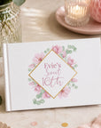 custom birthday guest book