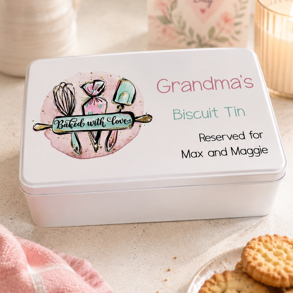 custom printed biscuit tin